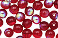 Czech Glass Garnet AB Round 6mm