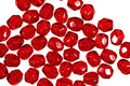 Czech Fire Polished Glass Garnet Round 3mm