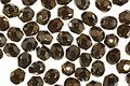 Czech Fire Polished Glass Iris Brown Round 4mm