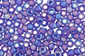 TOHO Transparent Rainbow Frosted Dark Sapphire Round 11/0 Seed Bead