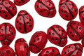 Czech Glass Ladybug 9x7mm