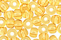 TOHO Transparent Light Topaz Round 6/0 Seed Bead