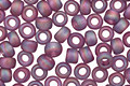 TOHO Transparent Rainbow Frosted Medium Amethyst Round 8/0 Seed Bead