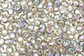 TOHO Transparent Rainbow Black Diamond Round 11/0 Seed Bead