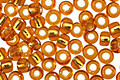 TOHO Topaz (with Silver Lining) Round 8/0 Seed Bead