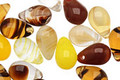 Czech Glass Sunflower Teardrop 6x9mm