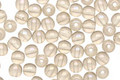 Czech Glass Luster Iris Light Smoky Topaz Round 4mm
