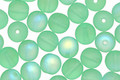 Czech Glass Matte Peridot AB Round 6mm