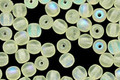 Czech Glass Matte Jonquil AB Round 4mm