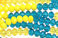 Sunny Crystal Mix Faceted Rondelle 4mm