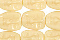 Czech Glass Bisque Mask 13x11mm