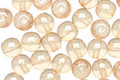 Czech Glass Luster Transparent Champagne Round 6mm