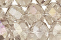 Antique AB Crystal Faceted Rondelle 14mm
