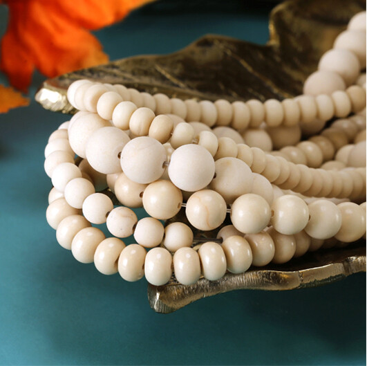 River stone gemstone rounds