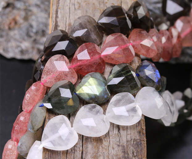 gemstone hearts