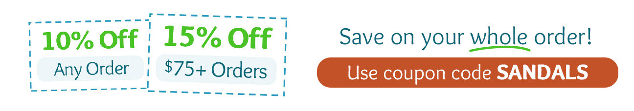 Save with code SANDALS