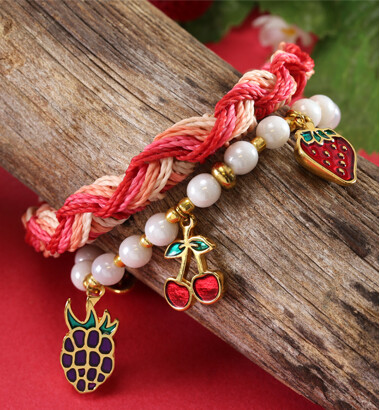 Berry Wild Bracelet Stack
