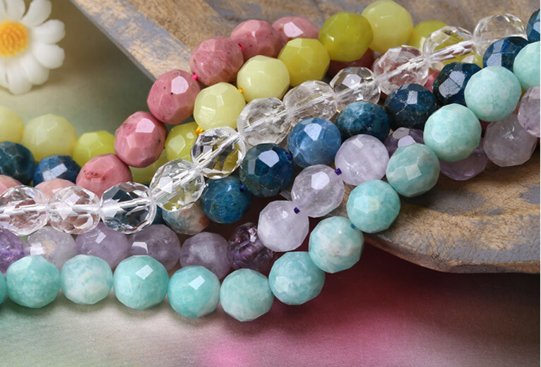 Faceted Gemstone Egg Nuggets