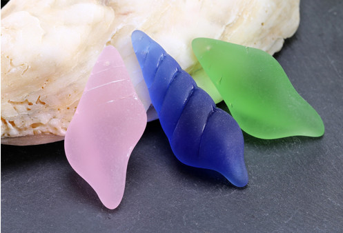 conch shell beads