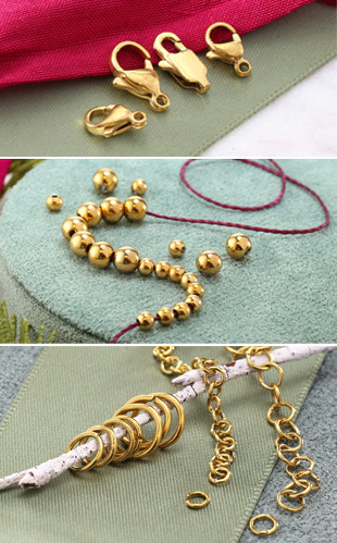 Waterproof Stainless Steel Rounds & Findings