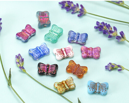 Czech Glass Butterflies