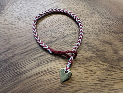 Crochet Chevron Cord Bracelets