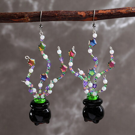 Bubble, Bubble, Toil & Trouble Earrings