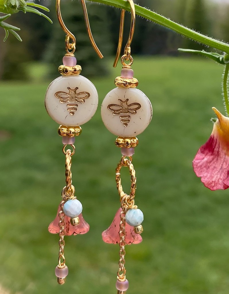 Flower Garden Earrings (Customer Design) Lima Beads
