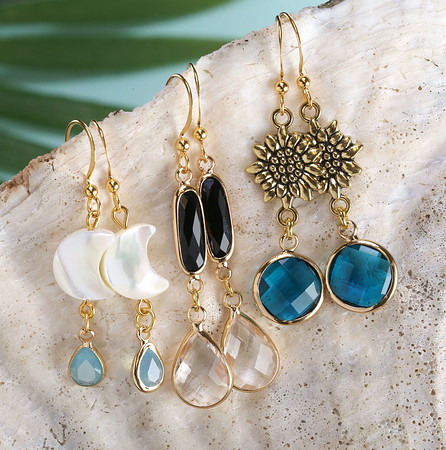 Brilliant Bezel Earrings