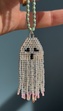 Boo-tiful Ghost Necklace