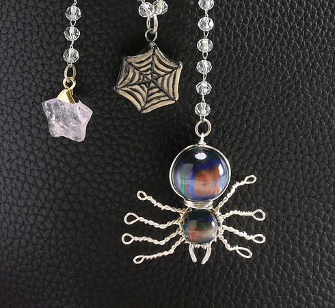 Cosmic Spider Pendant