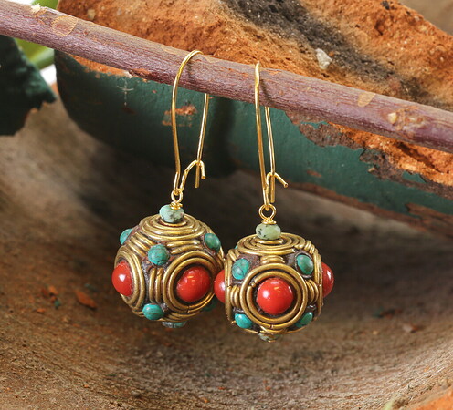 Trek to Nepal Earrings