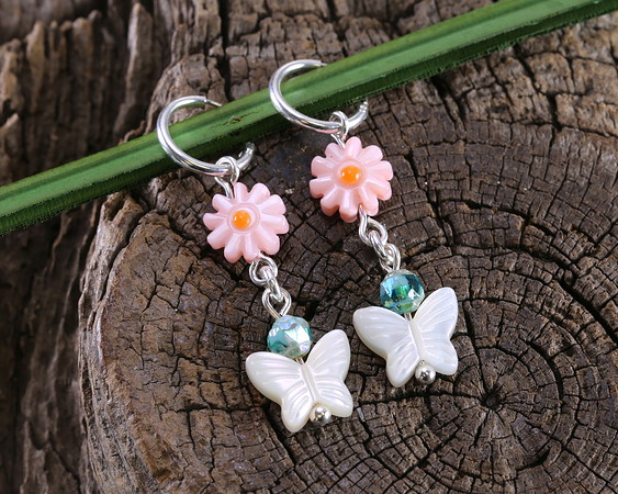 Dainty Butterfly Earrings