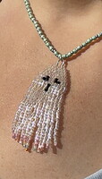 Boo-tiful Ghost Necklace