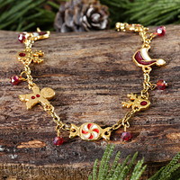 Holly Jolly Holiday Bracelet