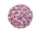 Lilac Pave Round 8mm