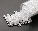 Miyuki White Pearl Ceylon Spacer Bead 2.2mm