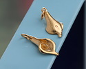 Nina Designs Bronze Calla Lily Focal 9x22mm