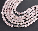 Madagascar Rose Quartz (A) Microfaceted Oval 8x6mm