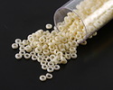 Miyuki Matte Opaque Cream Spacer Bead 2.2mm