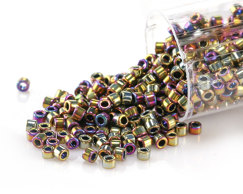 Miyuki　もみじ　1000枚 Miyuki Seed Beads 11/0, Luminous Japanese, Neon, 3