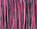 Black Orchid Round Leather Cord 1.5mm
