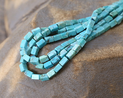 Hubei Turquoise (AAA, Blue Green w/ Matrix) Brick 2x4mm