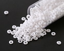 Miyuki White Spacer Bead 2.2mm