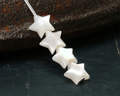 Mother of Pearl Star 6mm