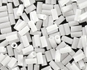 Miyuki Opaque White Bugle Bead 3mm