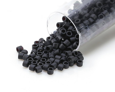 Miyuki Delica Matte Black (DBM0310) 10/0 Seed Bead