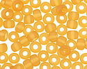 TOHO Transparent Frosted Light Topaz Round 8/0 Seed Bead