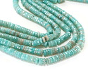 Brazil Amazonite Microfaceted Heishi 2x6mm