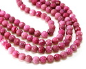Ruby (A) Microfaceted Round 8mm